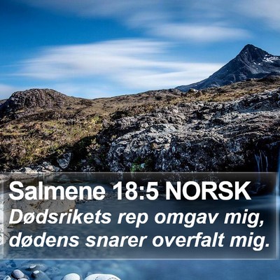 Salmene 18:5 NORSK Bible Verse Image