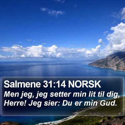 Salmene 31:14 NORSK Bible Verse Image