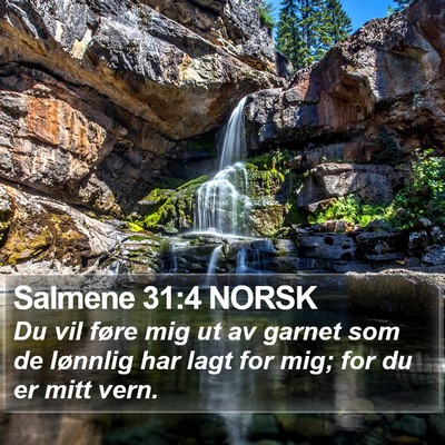 Salmene 31:4 NORSK Bible Verse Image