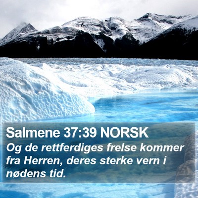 Salmene 37:39 NORSK Bible Verse Image