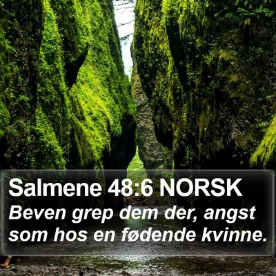 Salmene 48:6 NORSK Bible Verse Image