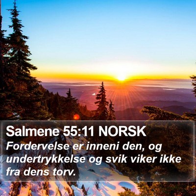 Salmene 55:11 NORSK Bible Verse Image