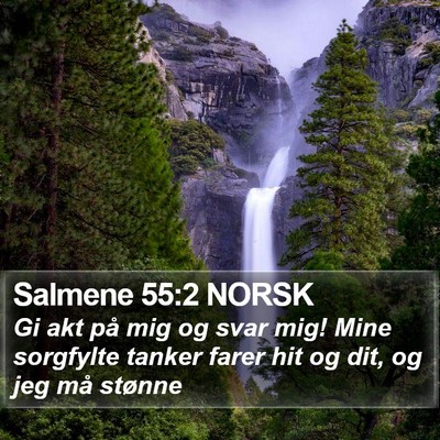 Salmene 55:2 NORSK Bible Verse Image