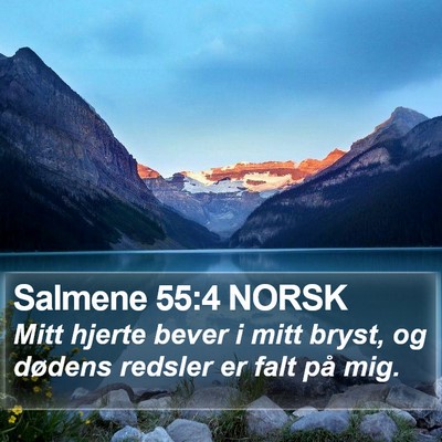 Salmene 55:4 NORSK Bible Verse Image