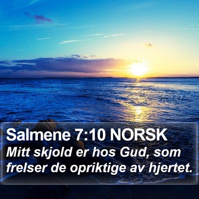 Salmene 7:10 NORSK Bible Verse Image