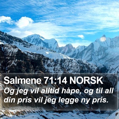 Salmene 71:14 NORSK Bible Verse Image