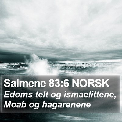 Salmene 83:6 NORSK Bible Verse Image