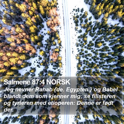 Salmene 87:4 NORSK Bible Verse Image