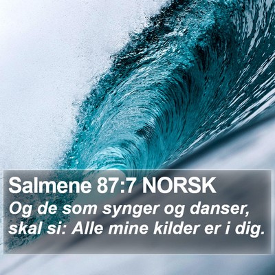 Salmene 87:7 NORSK Bible Verse Image