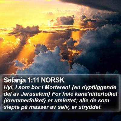 Sefanja 1:11 NORSK Bible Verse Image