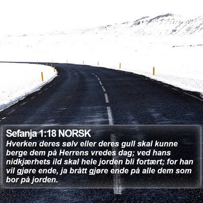 Sefanja 1:18 NORSK Bible Verse Image