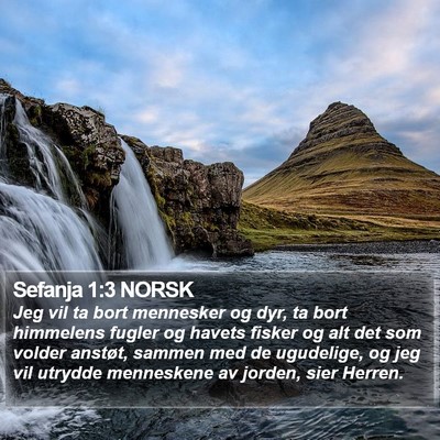 Sefanja 1:3 NORSK Bible Verse Image