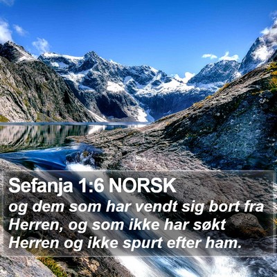 Sefanja 1:6 NORSK Bible Verse Image