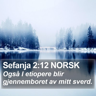 Sefanja 2:12 NORSK Bible Verse Image