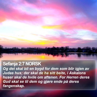 Sefanja 2:7 NORSK Bible Verse Image