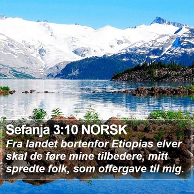 Sefanja 3:10 NORSK Bible Verse Image