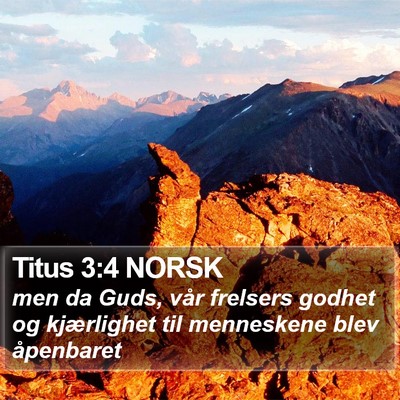 Titus 3:4 NORSK Bible Verse Image