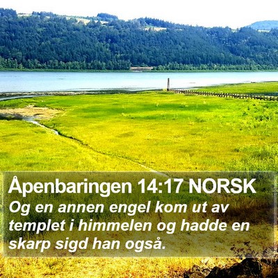 Åpenbaringen 14:17 NORSK Bible Verse Image
