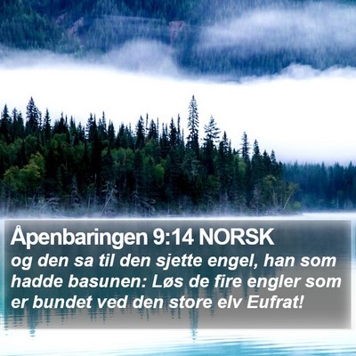 Åpenbaringen 9:14 NORSK Bible Verse Image