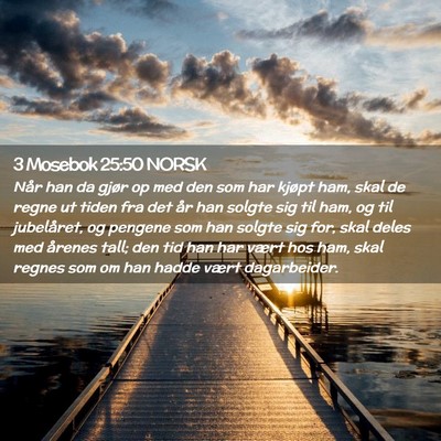 Picture 02 - 3 Mosebok 25:50 NORSK - Når han da gjør op med den som har kjøpt ham, - Bible Verse Picture