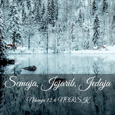 Picture 03 - Nehemja 12:6 NORSK - Semaja, Jojarib, - Bible Verse Picture