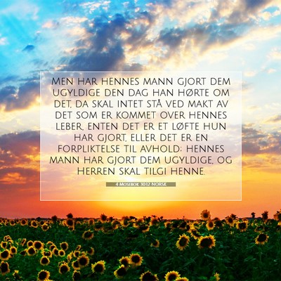 Picture 07 - 4 Mosebok 30:12 NORSK - Men har hennes mann gjort dem ugyldige den dag - Bible Verse Picture