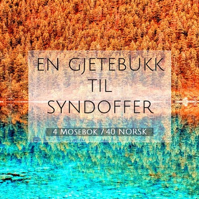Picture 07 - 4 Mosebok 7:40 NORSK - en gjetebukk til - Bible Verse Picture