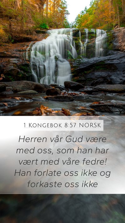 1 Kongebok 8:57 NORSK Bible Verse Image