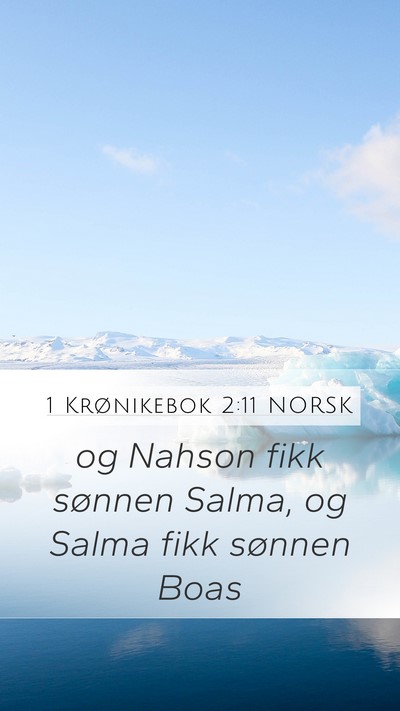 1 Krønikebok 2:11 NORSK Bible Verse Image