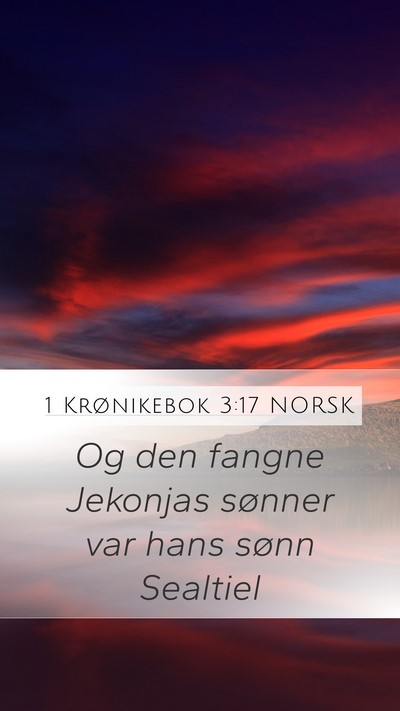 1 Krønikebok 3:17 NORSK Bible Verse Image