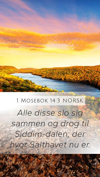 1 Mosebok 14:3 NORSK Bible Verse Image
