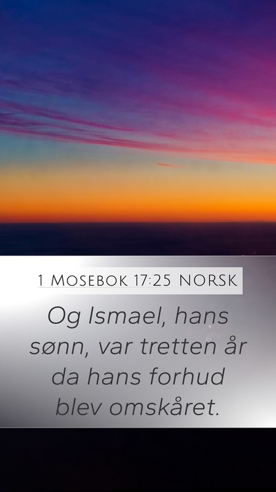 1 Mosebok 17:25 NORSK Bible Verse Image