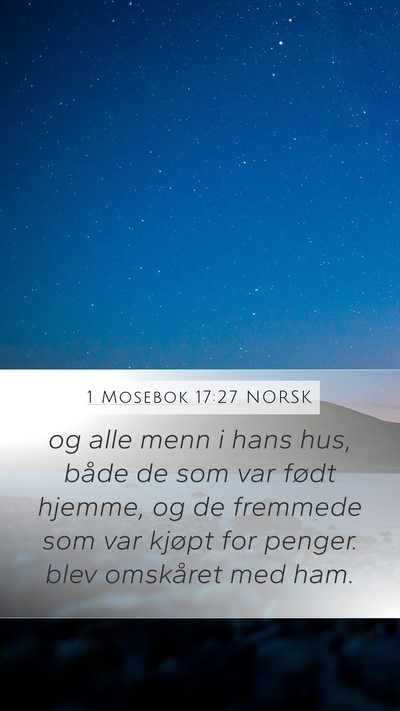 1 Mosebok 17:27 NORSK Bible Verse Image