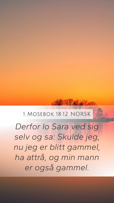 1 Mosebok 18:12 NORSK Bible Verse Image
