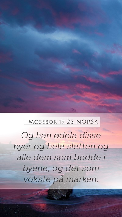 1 Mosebok 19:25 NORSK Bible Verse Image