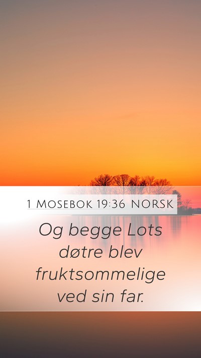 1 Mosebok 19:36 NORSK Bible Verse Image
