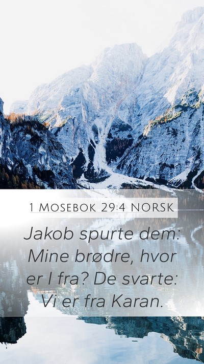 1 Mosebok 29:4 NORSK Bible Verse Image
