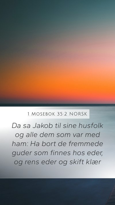 1 Mosebok 35:2 NORSK Bible Verse Image