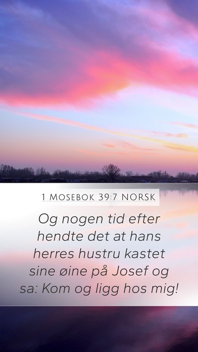 1 Mosebok 39:7 NORSK Bible Verse Image