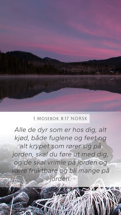 1 Mosebok 8:17 NORSK Bible Verse Image