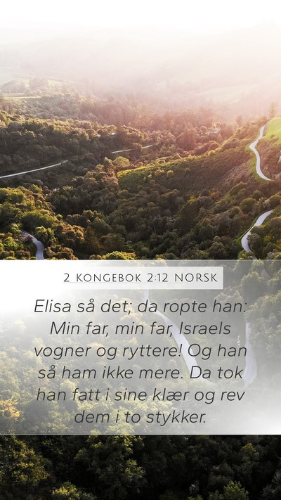 2 Kongebok 2:12 NORSK Bible Verse Image