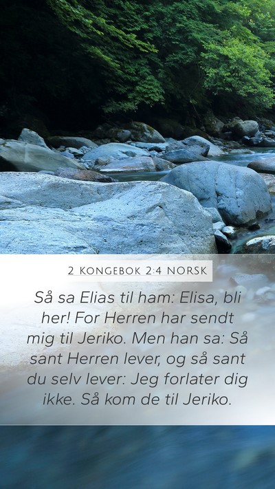 2 Kongebok 2:4 NORSK Bible Verse Image