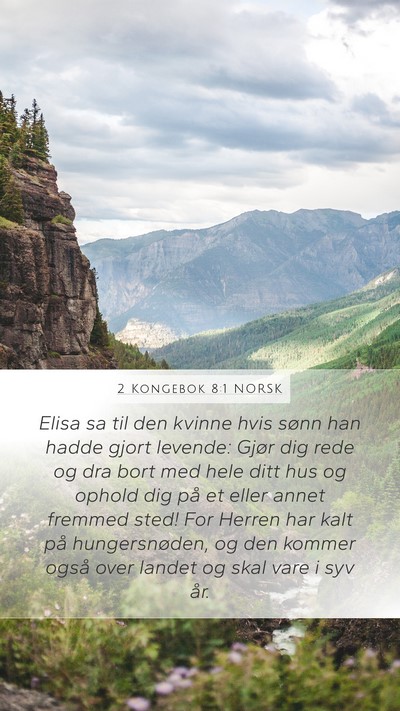 2 Kongebok 8:1 NORSK Bible Verse Image