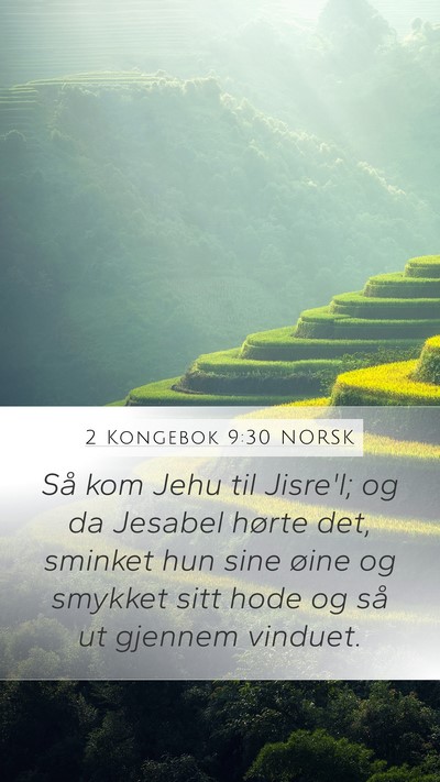 2 Kongebok 9:30 NORSK Bible Verse Image