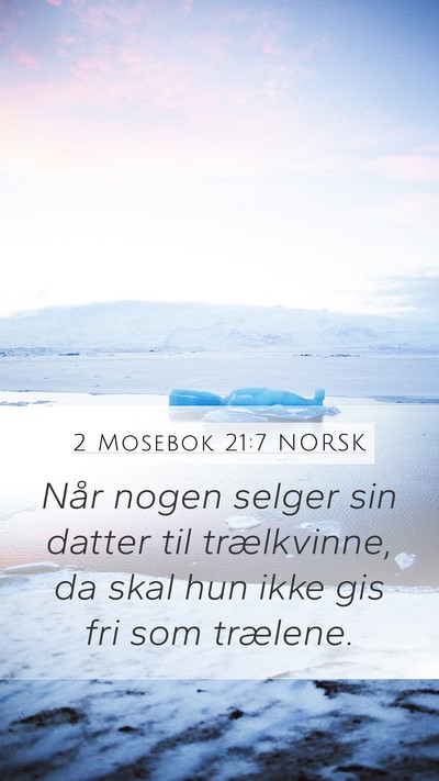 2 Mosebok 21:7 NORSK Bible Verse Image