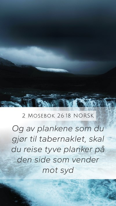 2 Mosebok 26:18 NORSK Bible Verse Image