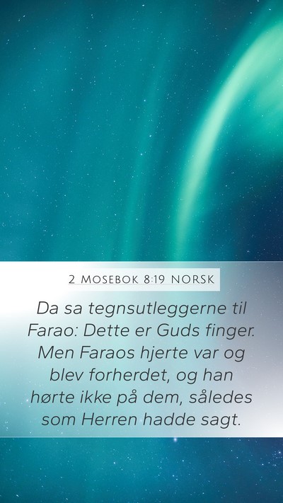 2 Mosebok 8:19 NORSK Bible Verse Image