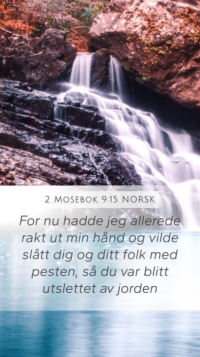 2 Mosebok 9:15 NORSK Bible Verse Image
