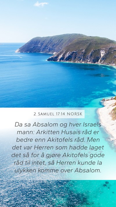 2 Samuel 17:14 NORSK Bible Verse Image