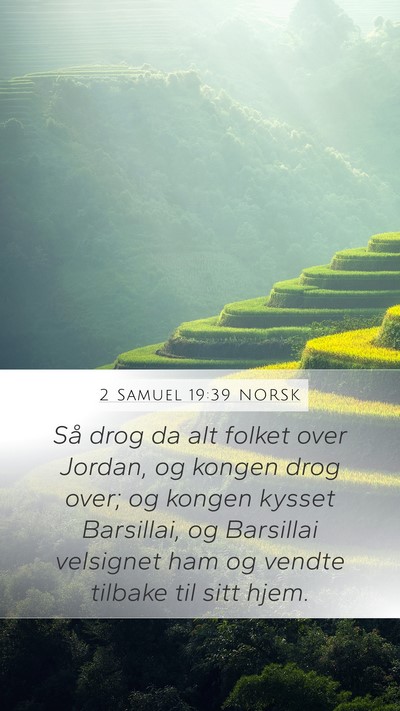 2 Samuel 19:39 NORSK Bible Verse Image